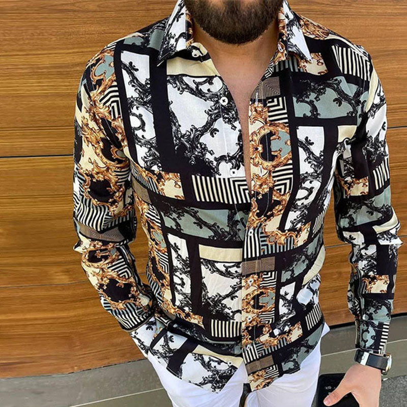 Casual Printed Vacation Shirt