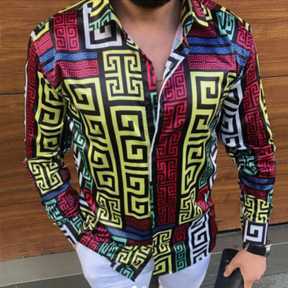 Casual Printed Vacation Shirt