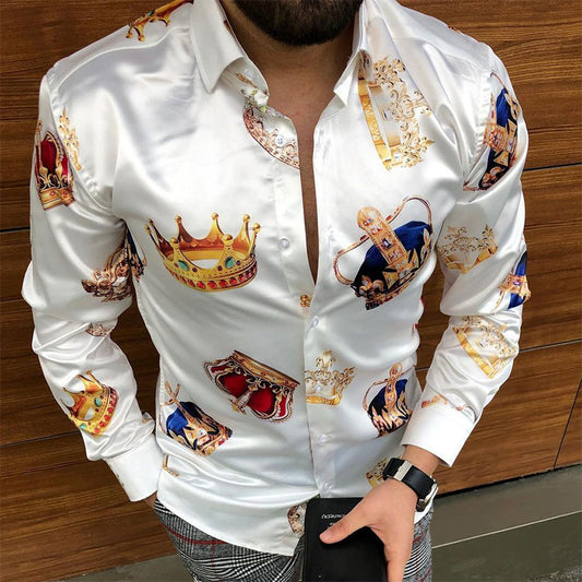 Casual Printed Vacation Shirt