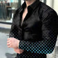 Casual Long-sleeved Printed Shirt