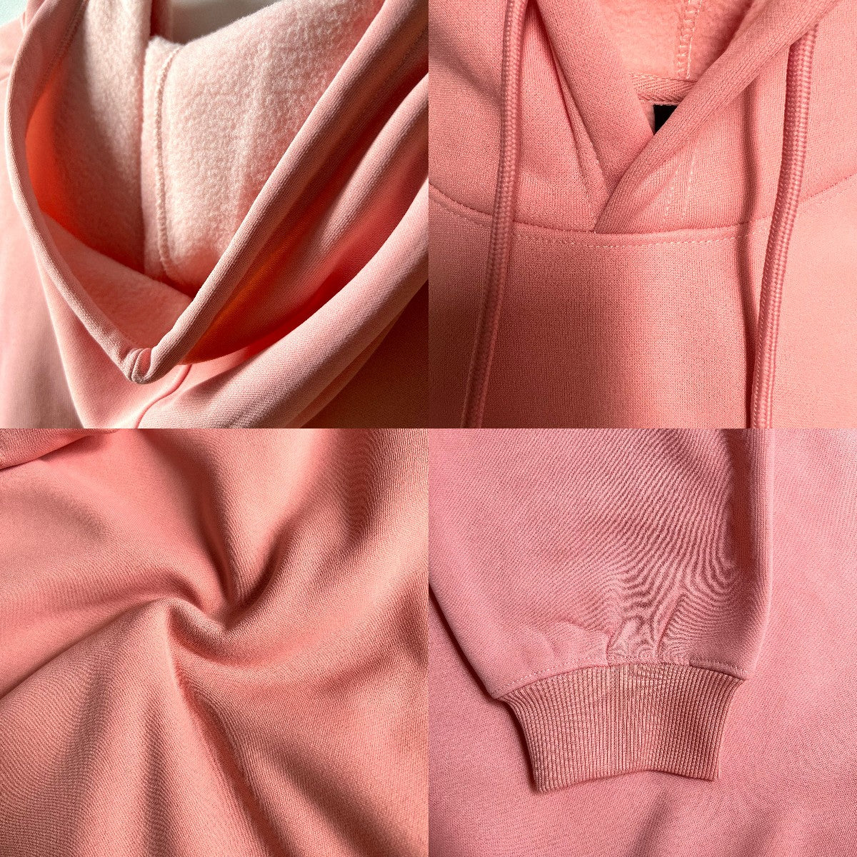 Plain Basic Loose Casual Hooded Men's Long Sleeve Sweatshirt