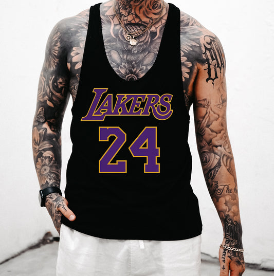 Lakers Men's Sports Casual Tank Top