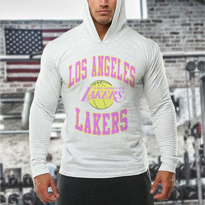 Lakers Print Men's Fitness Long Sleeve T-Shirt – Nova Fashion Shop