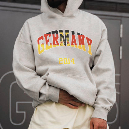 Germany 2014 World Cup Champions Men's Fleece Hoodie 320g