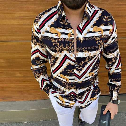 Casual Printed Vacation Shirt