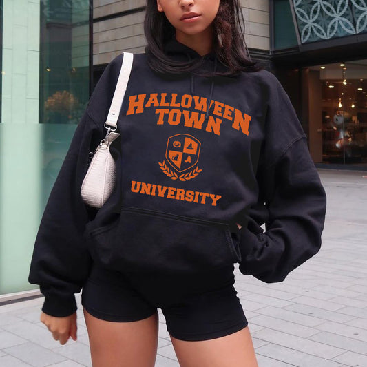 Halloween Graphics Casual Women's Hoodie Sweatshirt