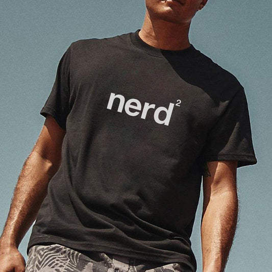 NERD SQUARED Geek Graphic Men's T-Shirt