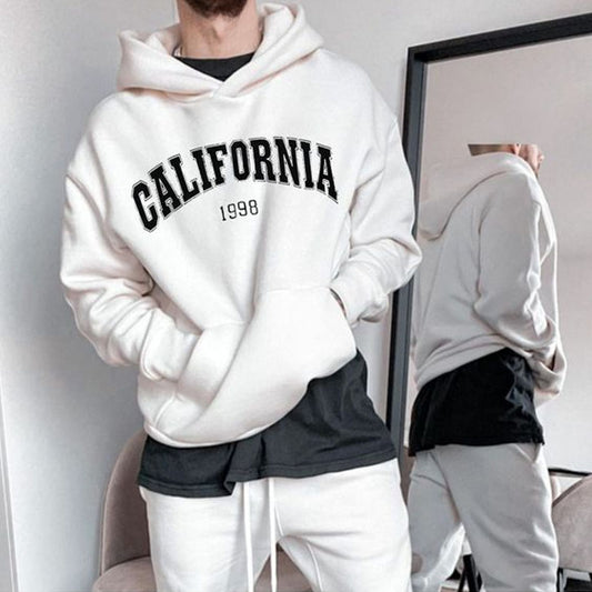 Clearance-California 1998 Men's Fleece Hoodie 320g-XL