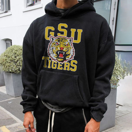 Graphic Print Casual Men's Hoodie Sweatshirt