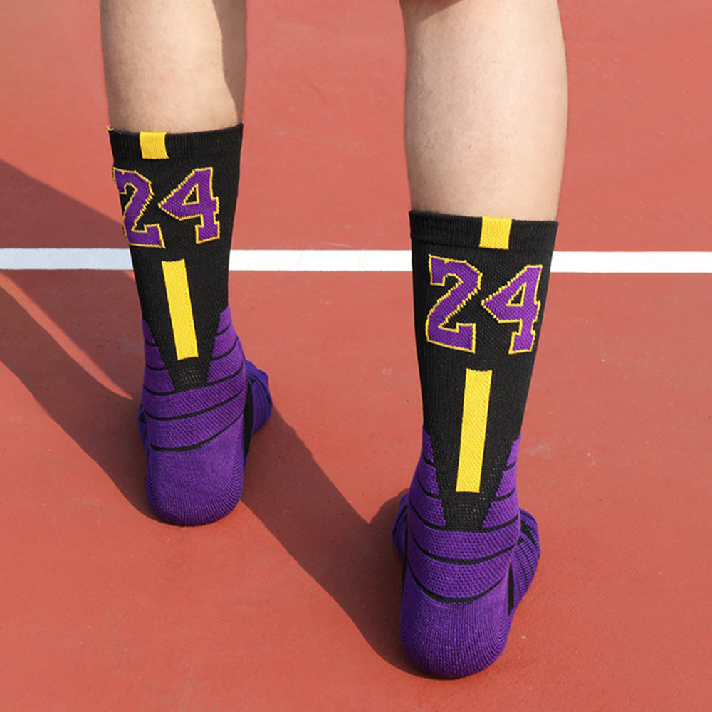 Men's Basketball Sports Crew Socks