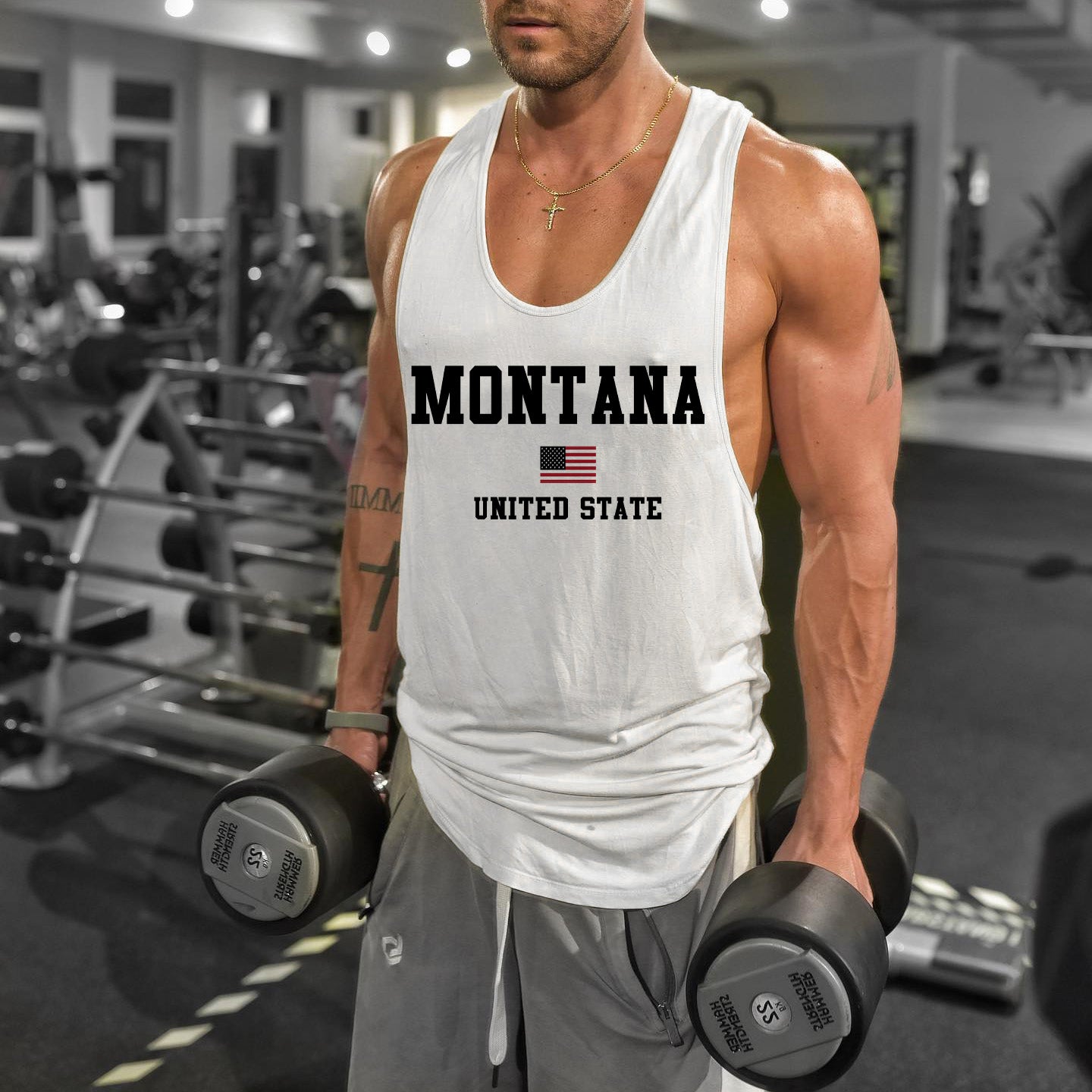 Montana Men's Street Casual Tank Top