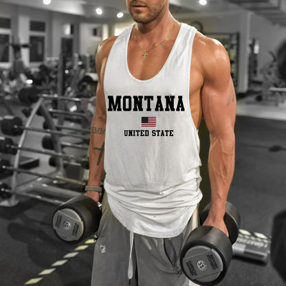 Montana Men's Street Casual Tank Top