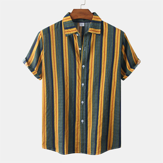 Casual Vacation Print Shirt