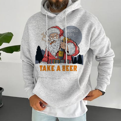 Christmas Party Men's Fashion Oversized Hoodies