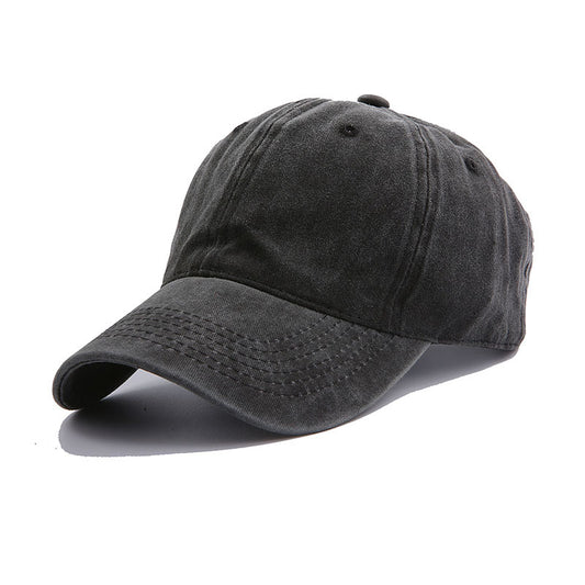 Trend Personality Wash Plain Casual Baseball Cap