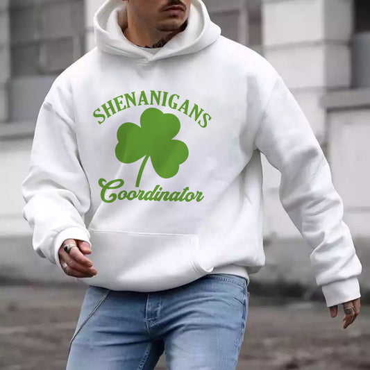 Shenanigans Coordinator Men's Funny Hoodies