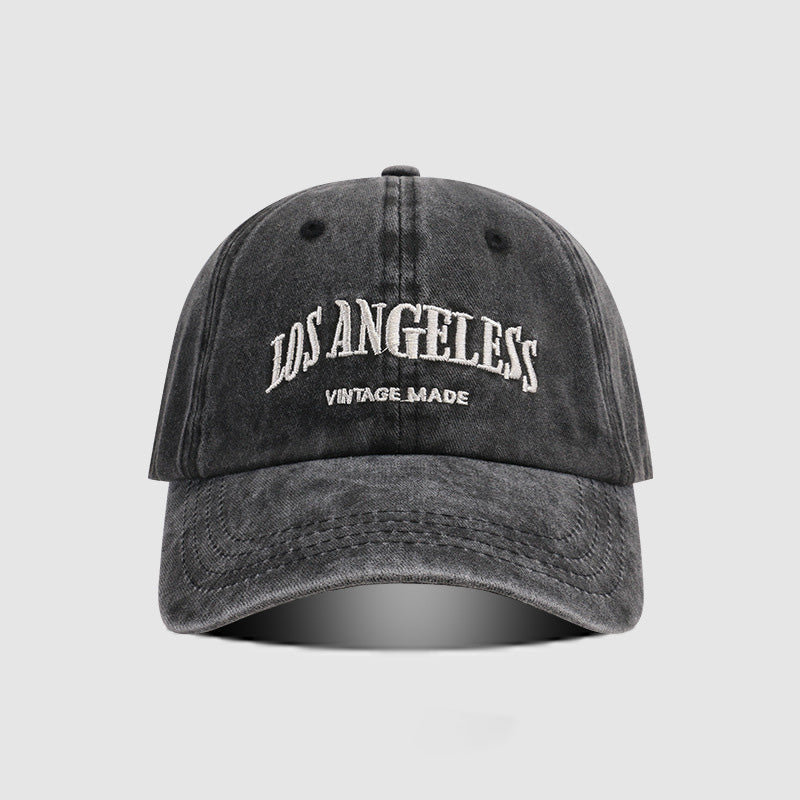 Los Angeles Vintage Distressed Embroidered Cap