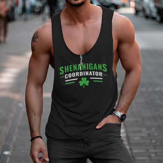 Shenanigans Coordinator Men's Streetwear Tank Tops