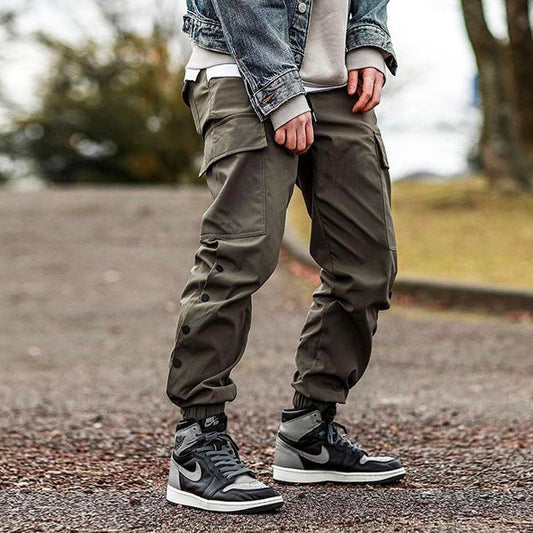 Men's Stylish Button-down Quick-drying Cargo Pants