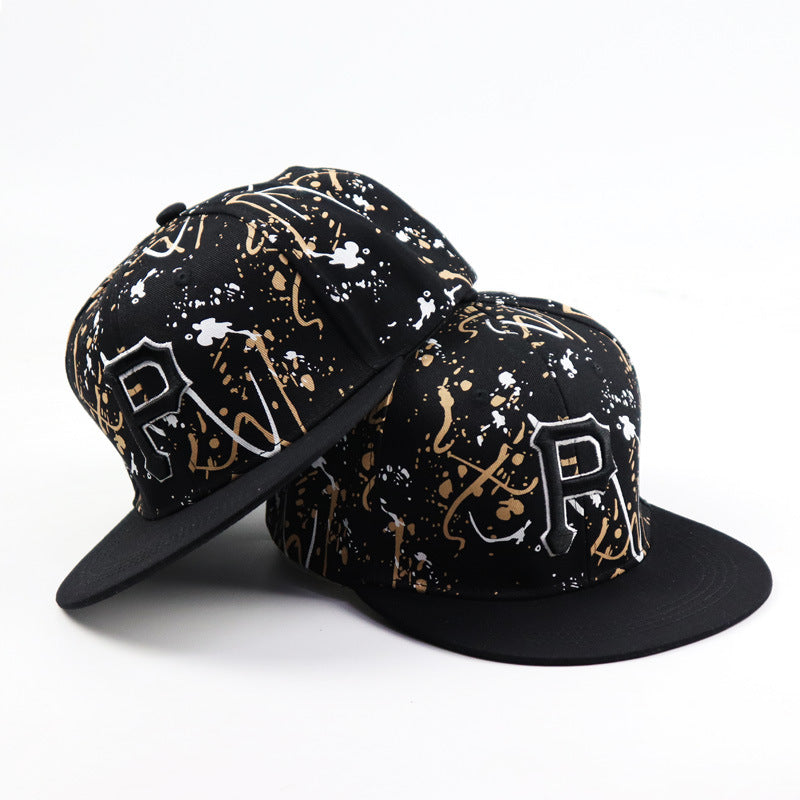 Hip Hop Alphabet Pattern Baseball Cap