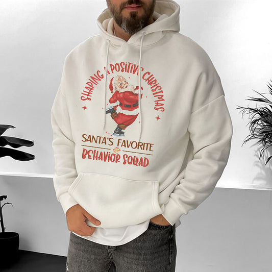 Santa's Favourite Men's Casual Hoodie