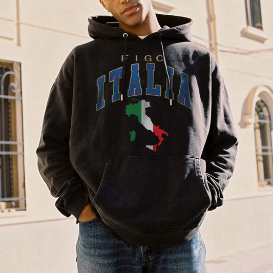 Italian Football Men's Fleece Hoodie 320g