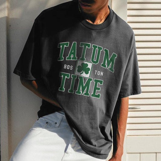 Tatum Time Boston Men's Short-sleeve T-Shirts
