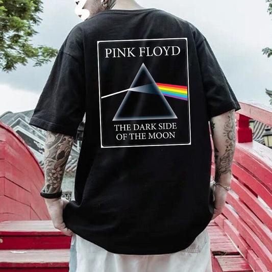 Pink Floyd Music Graphic Print Casual Men's T-Shirt