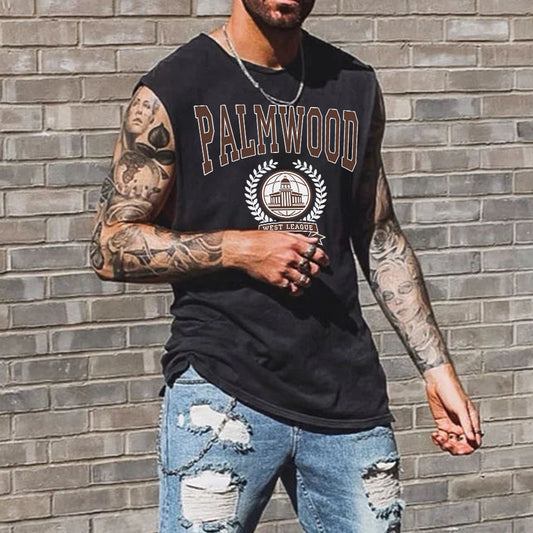 Palmwood West League Men's Tank Tops-B