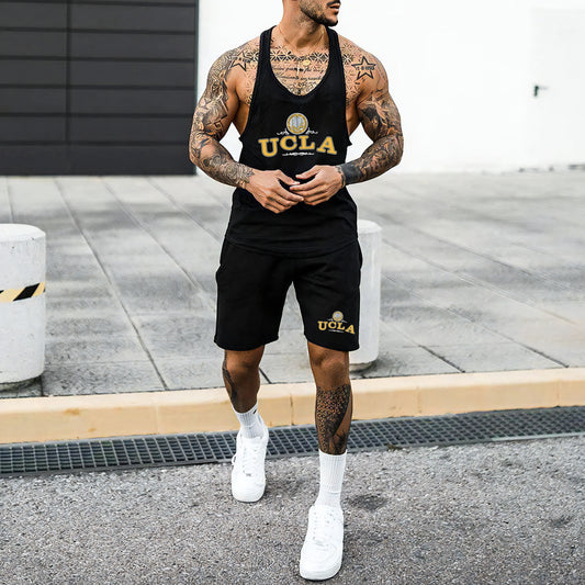 UCLA  Men's Sportswear 2 Piece Tracksuits-A