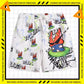 Men's beach pants loose casual cartoon printed shorts