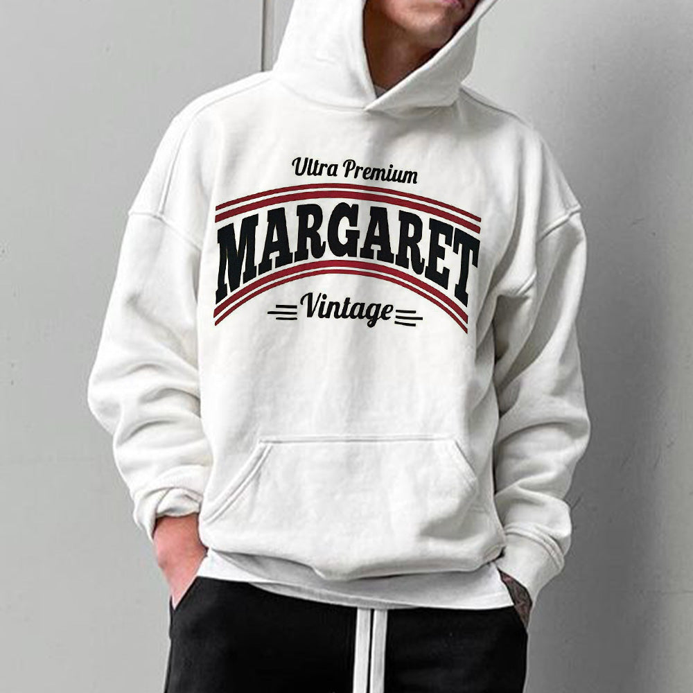 Margaret Men's Streetwear Casual Hoodies