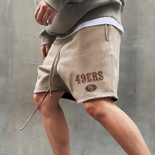 49 ERS Men's Streetwear Casual Shorts