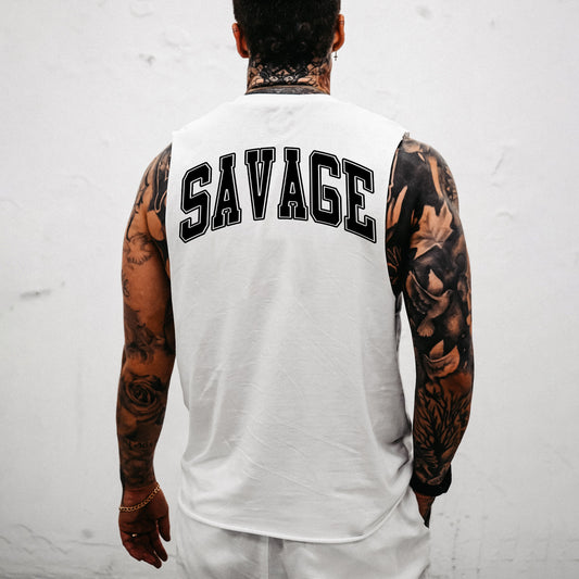 Savage Men's Streetwear Casual Tank Top