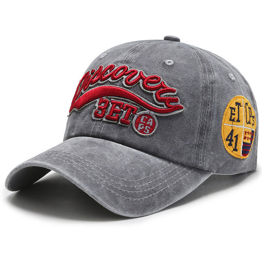 Letter Embroidered Street Personality Casual Baseball Cap