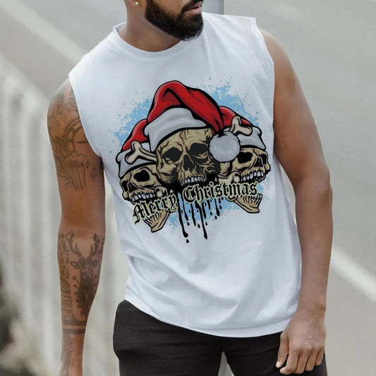 Christmas Graphic Men's Tank Top