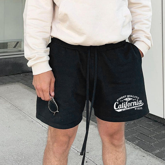 California Men's Streetwear Casual Shorts