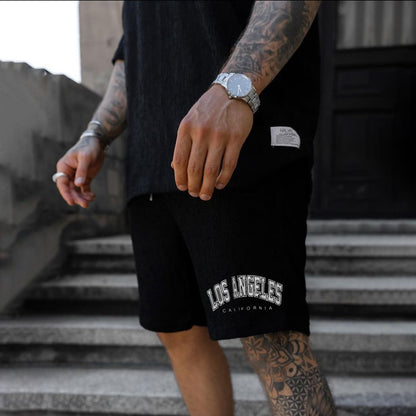 Graphic Vintage Casual Men's Shorts