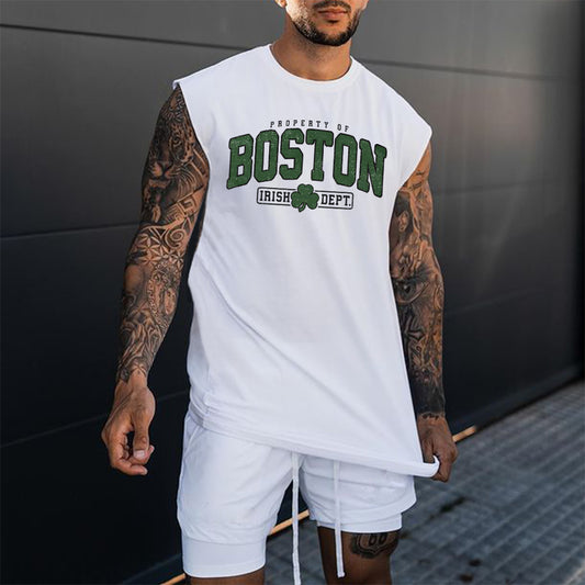 Boston Men's Fashion Tank Tops