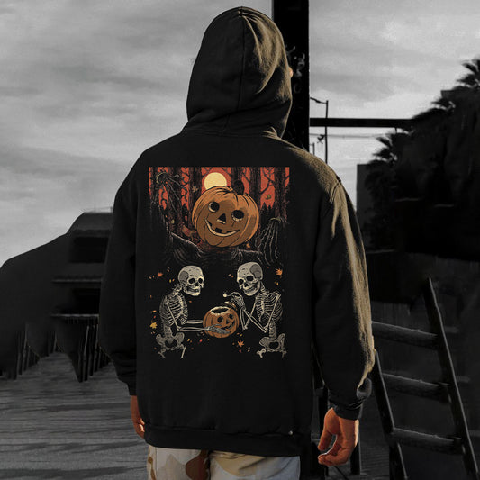 Halloween Graphic Print Men's Sweatshirt