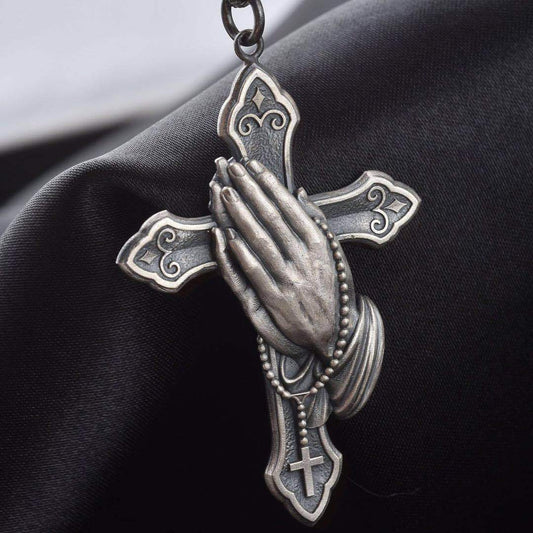Religious Style Retro Men's Hip Hop Punk Trendy Necklace