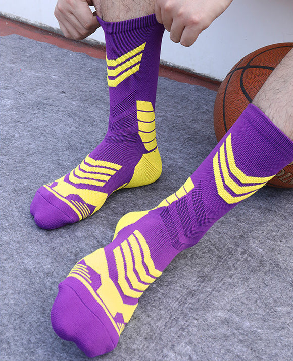 Men's Basketball Sports Crew Socks