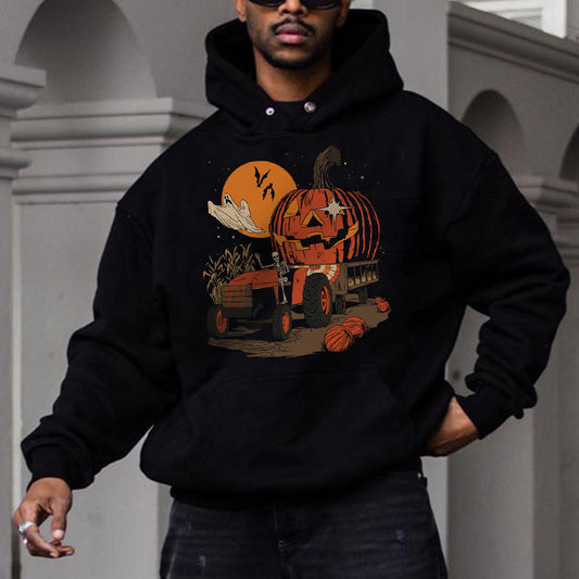 Halloween Graphic Print Men's Sweatshirt