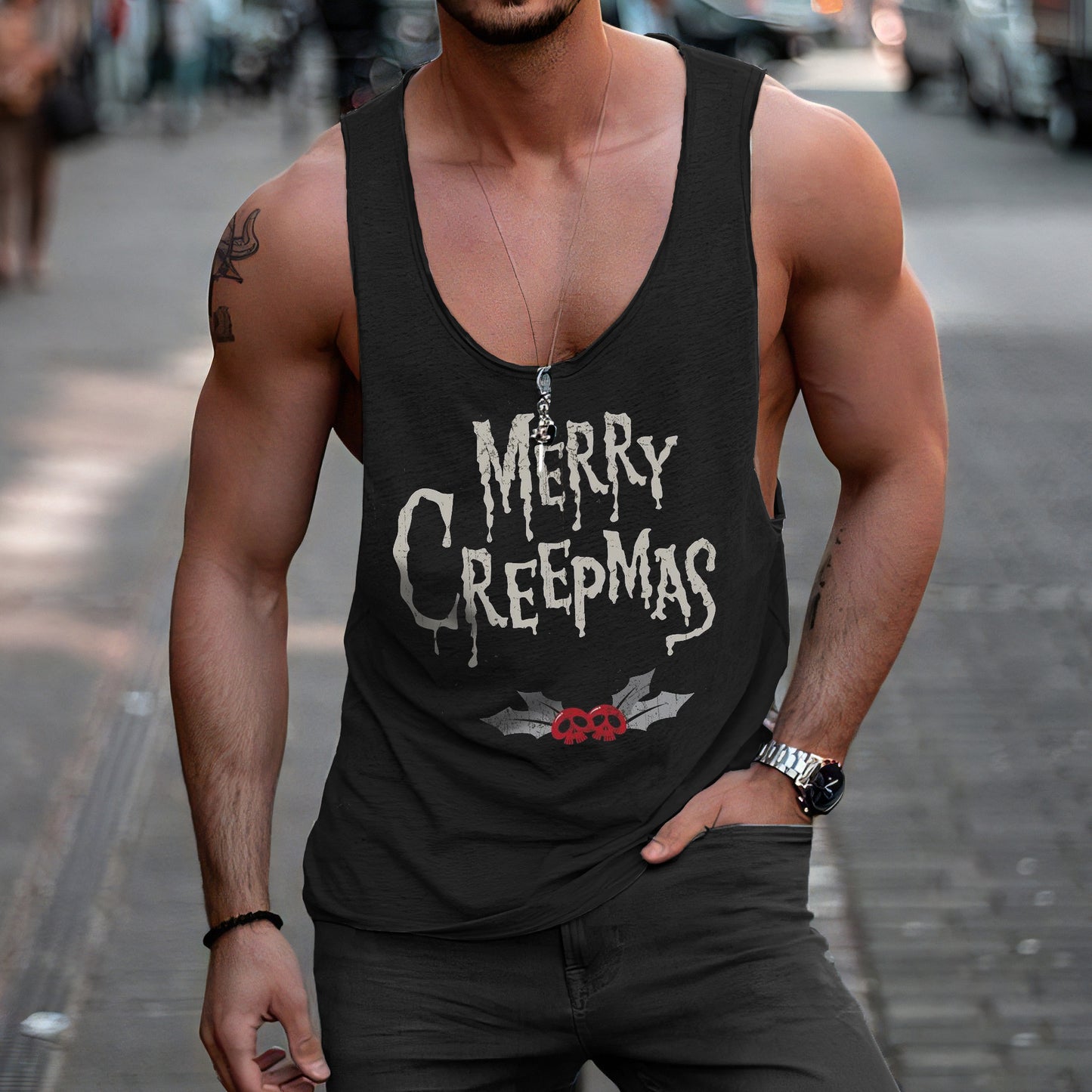 Merry Christmas Men's Tank Top