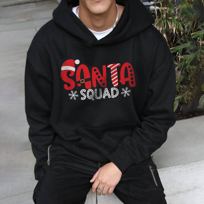 Santa Squad Men's Fashion Hoodies