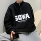 Letter Graphics Casual Loose Men's Sweatshirt