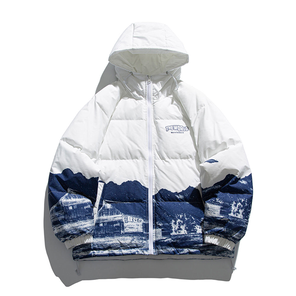 Men's Fashion Hoode Puffer Jackets