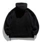 Men's Streetwear Zipper Up Hoode Sherpa Jackets