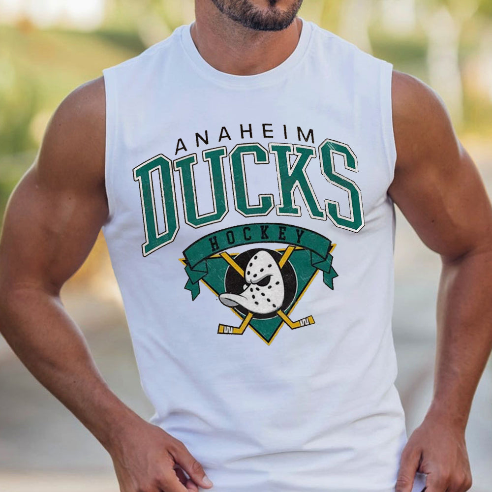 Anaheim Ducks Men's Sports Casual Tank Tops-C