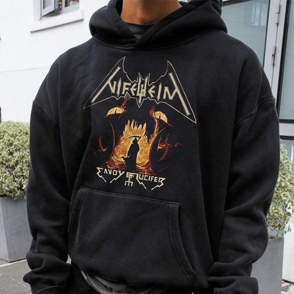 Graphic Print Casual Men's Hoodie Sweatshirt